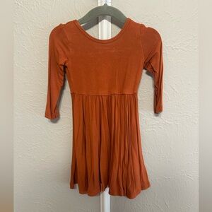 Kyte Baby Orange Twirl Dress | 12-18 months